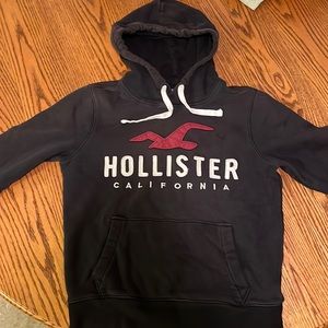 Boys hoodie Hollister sweatshirt in good condition